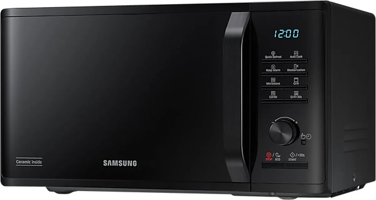 Samsung MG23B3515AK/EN Grill-Magnetron 23L 1250W - Zwart
