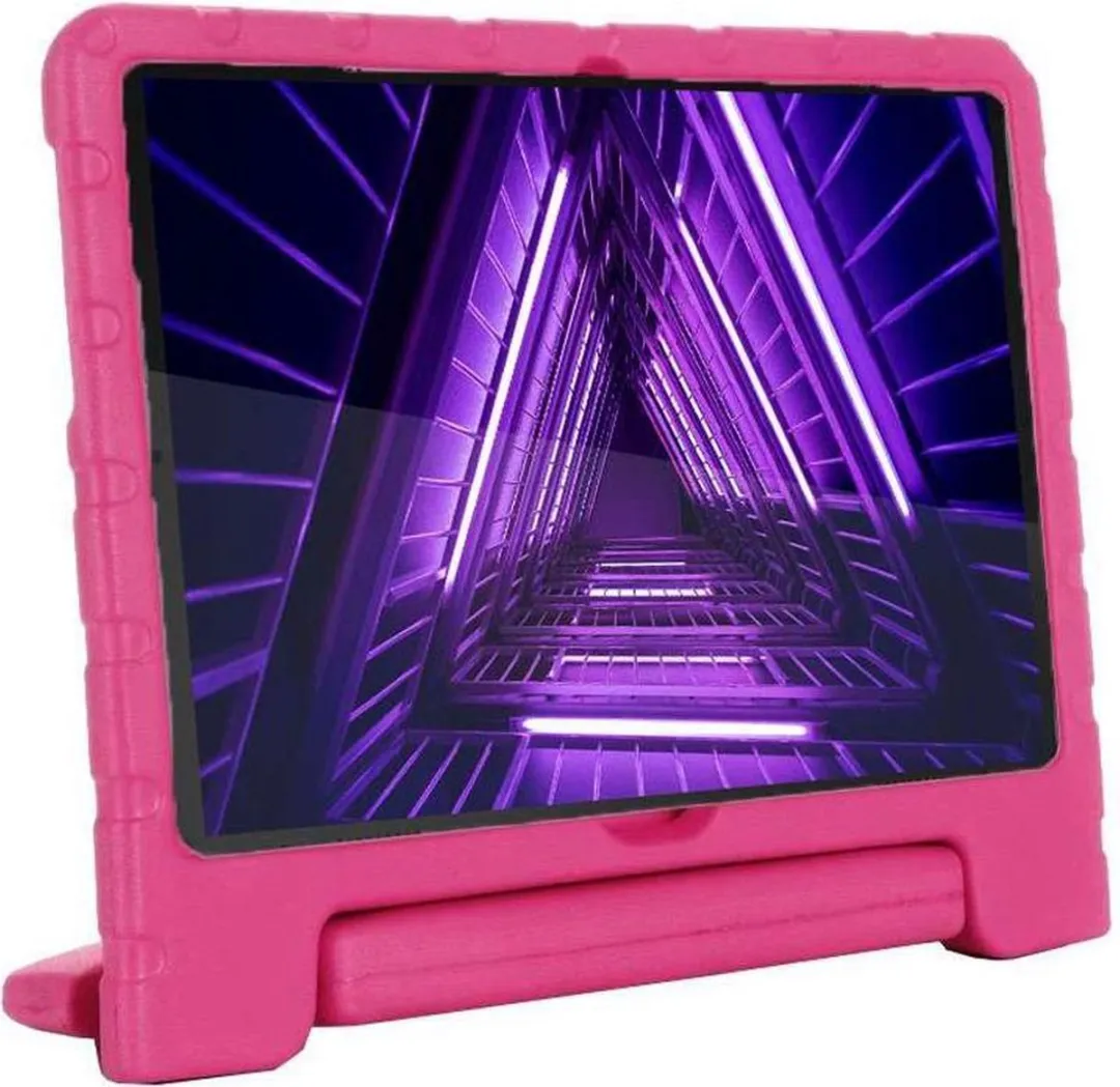Just in Case Lenovo Tab M10 Plus Hoesje - Roze - afbeelding 6 van 6
