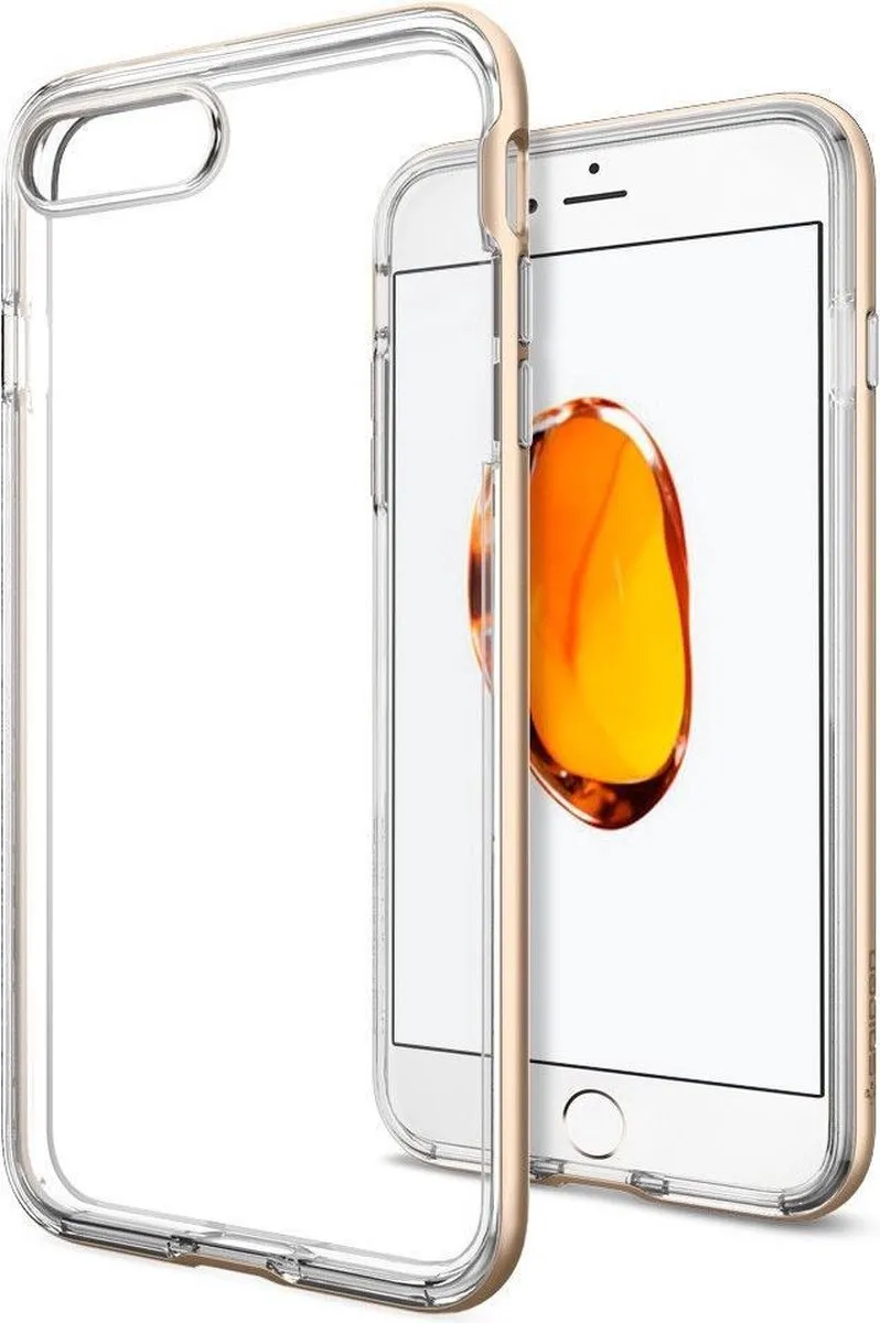 Spigen Neo Hybrid Crystal Case iPhone 7/8 042CS20521 - Goud/Transparant