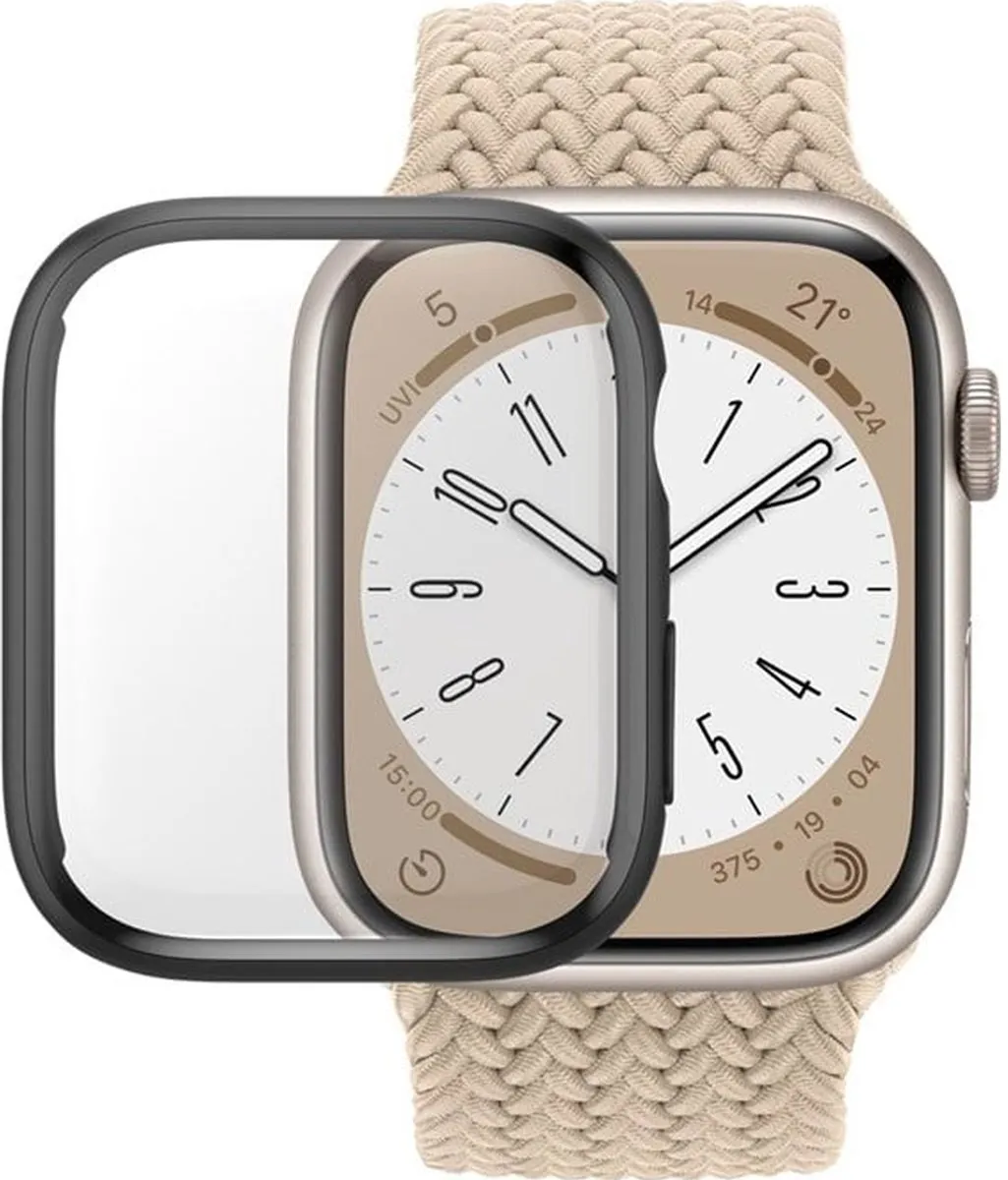 PanzerGlass PZ-3664 Full Body Protector Apple Watch 45mm - Zwart