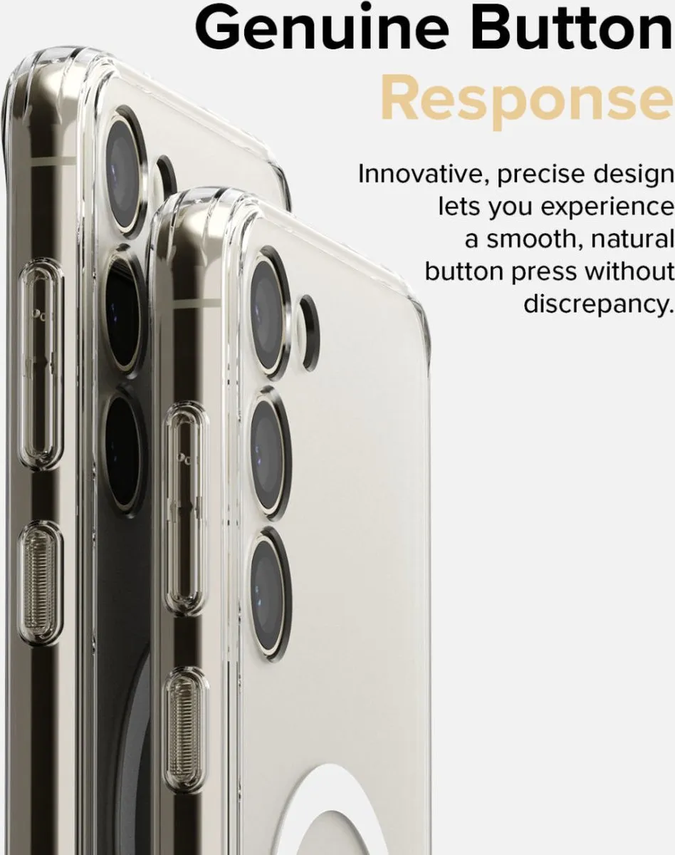 Ringke Fusion Magnetic Hoesje S23 - Transparant