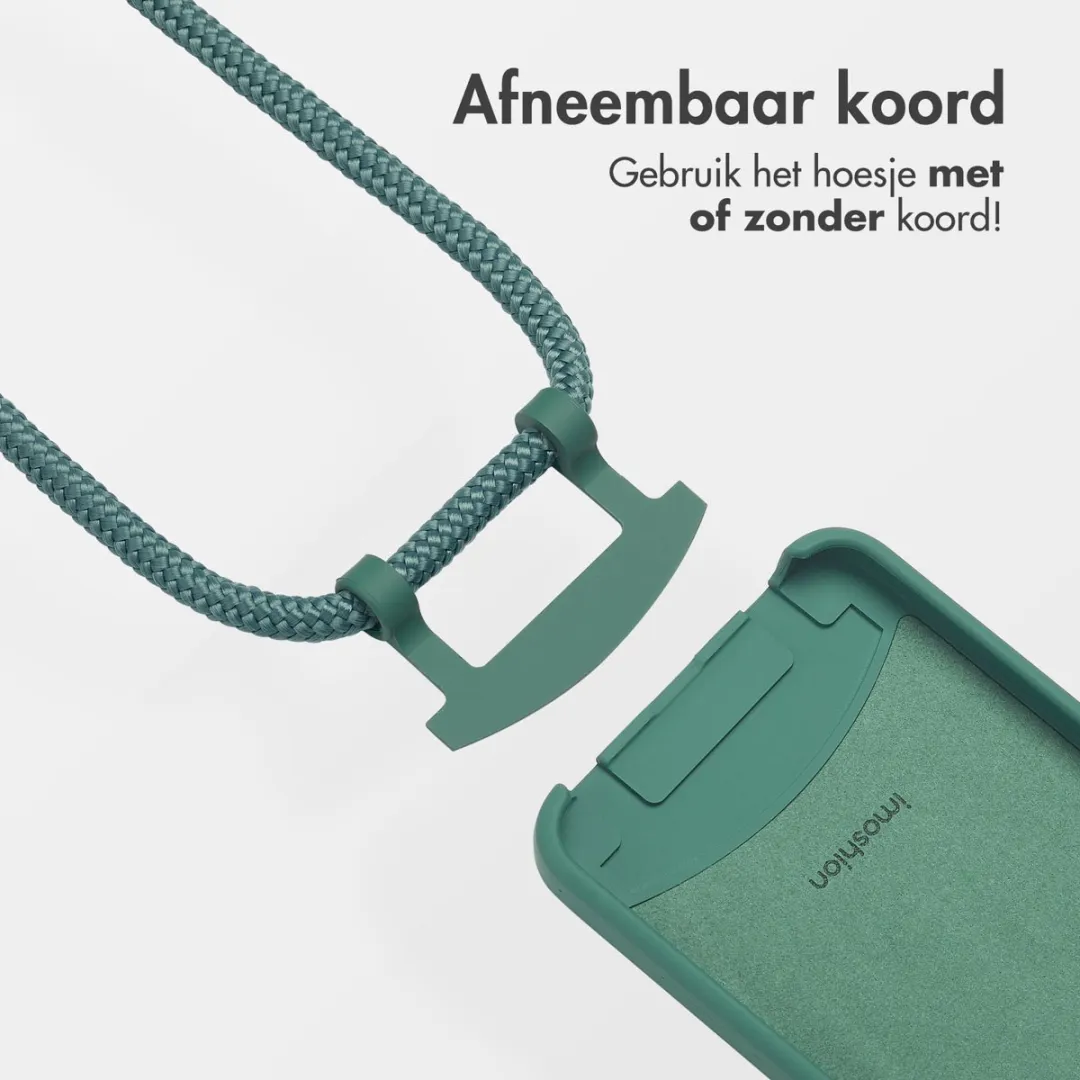 imoshion Hoesje iPhone 16e Donkergroen - MagSafe