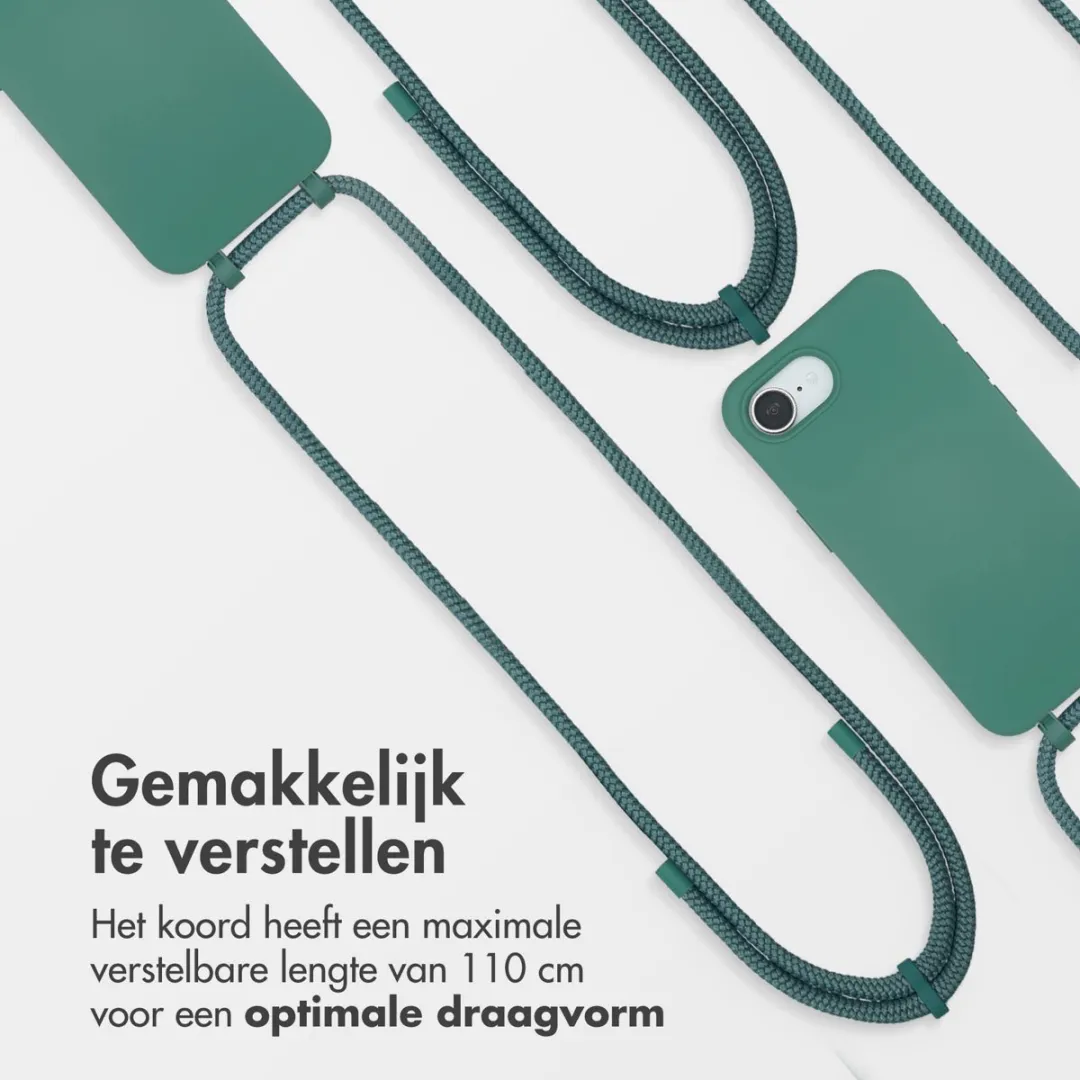 imoshion Hoesje iPhone 16e Donkergroen - MagSafe