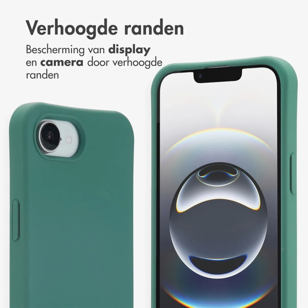 imoshion Hoesje iPhone 16e Donkergroen - MagSafe