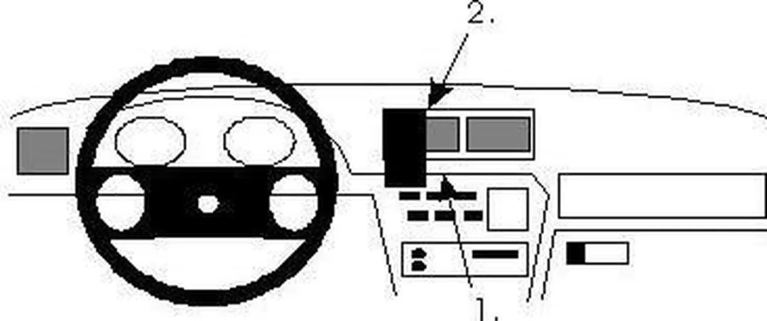 Brodit Proclip Center Mount 852032