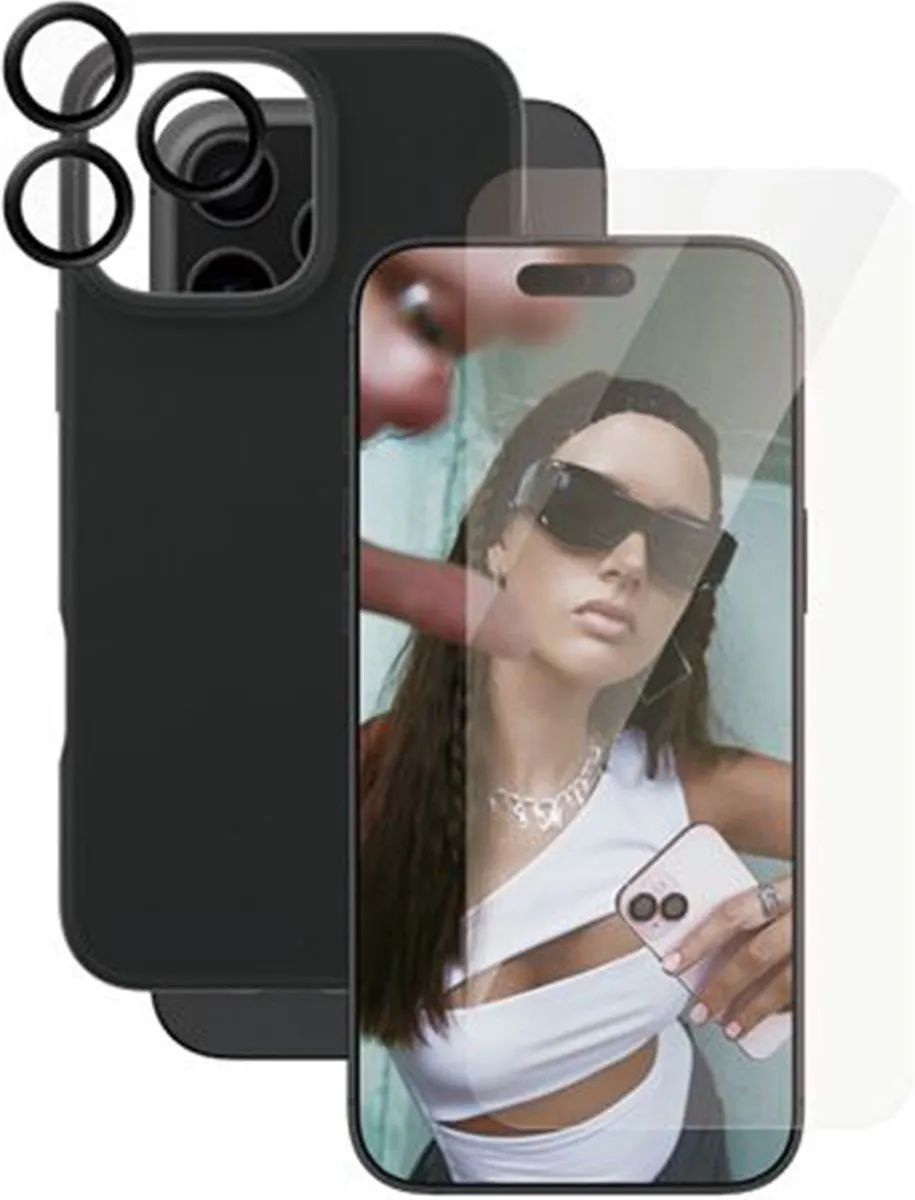 PanzerGlass PG-B1396+95878+95891 iPhone 16 Pro Max Beschermer Bundel