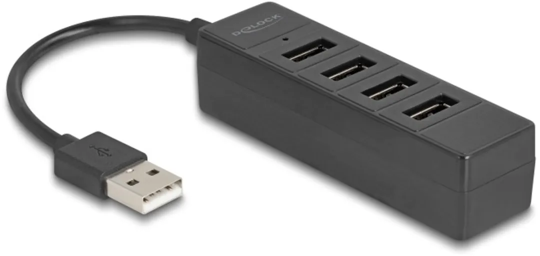 Delock USB Hub 4 Poorten USB 2.0