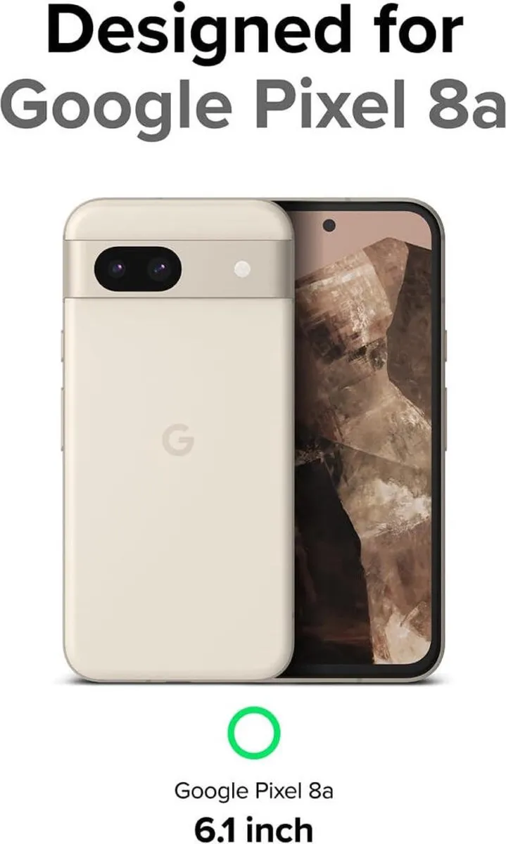 Ringke Onyx Hoesje Google Pixel 8a - Zwart