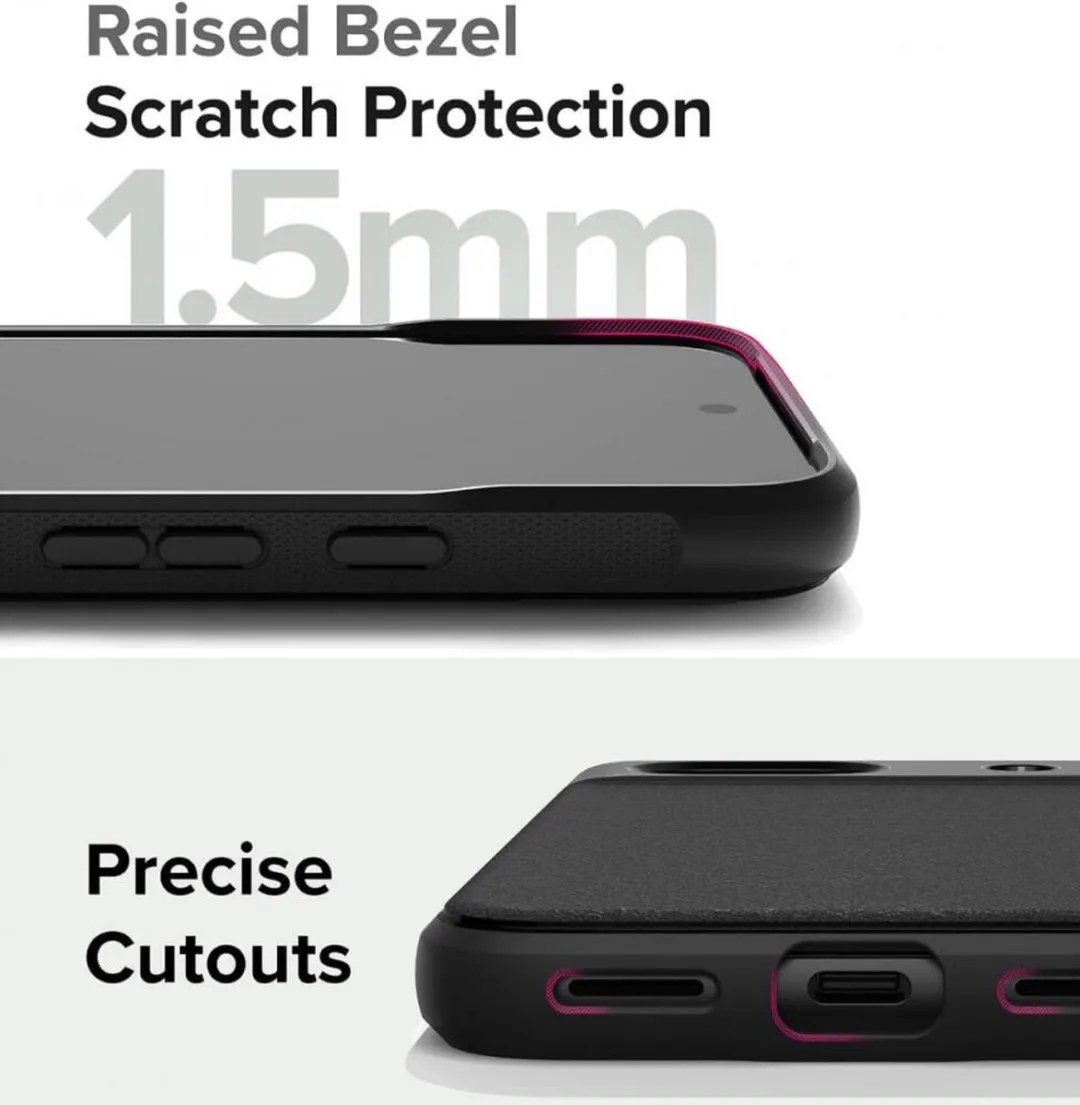 Ringke Onyx Hoesje Google Pixel 8a - Zwart - afbeelding 6 van 6