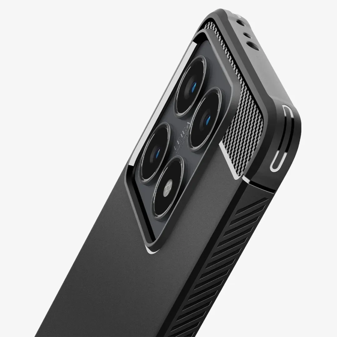 Spigen Rugged Armor ACS08857 Backcover - Xiaomi 14T - Matte Black