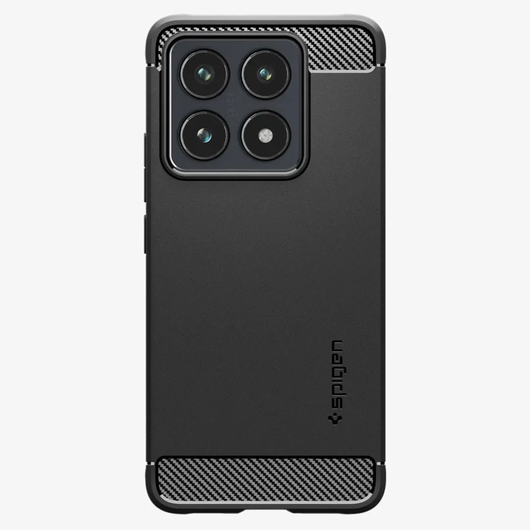 Spigen Rugged Armor ACS08857 Backcover - Xiaomi 14T - Matte Black