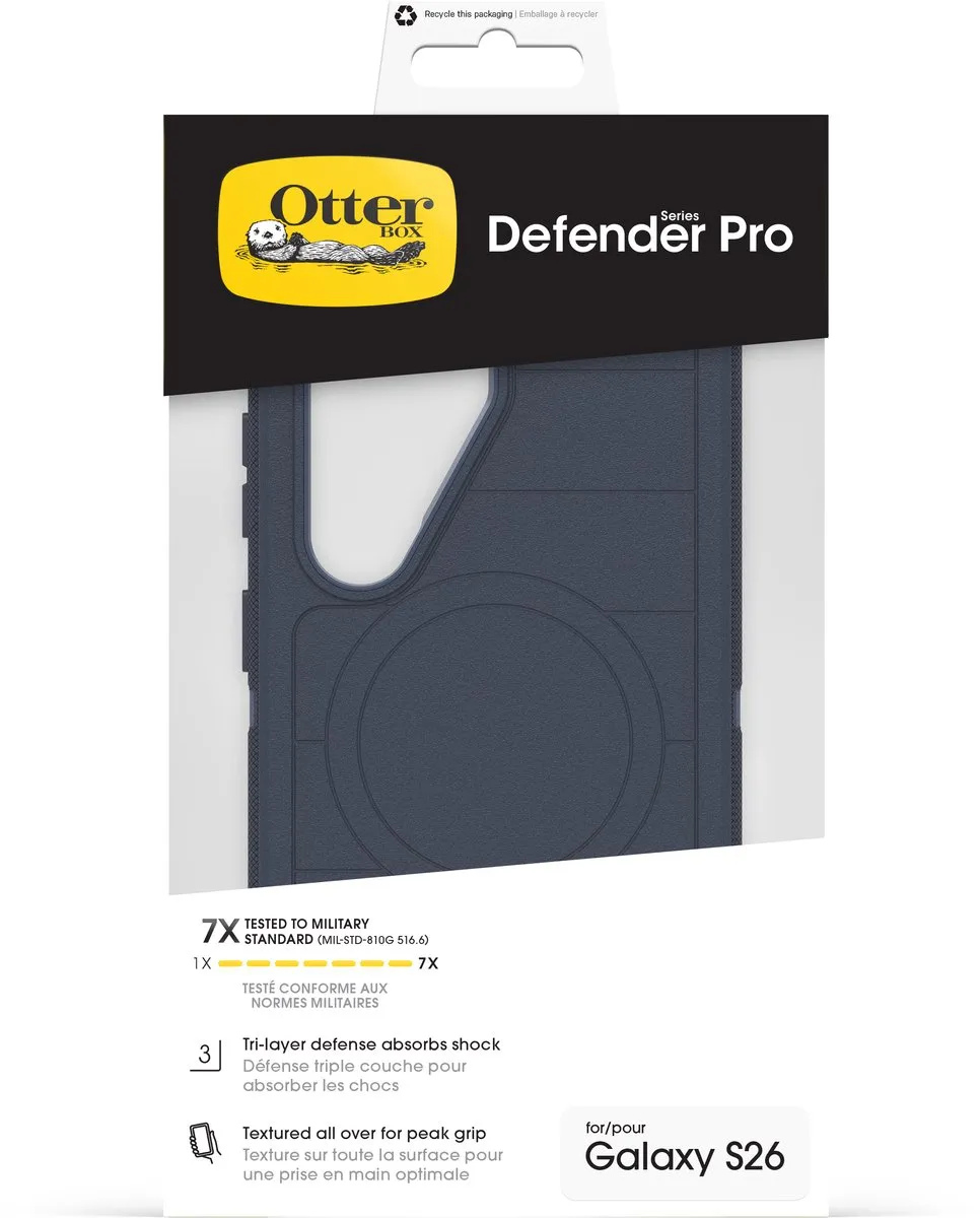 OtterBox Defender Pro Backcover MagSafe - Samsung Galaxy S26 - Riverside Blue