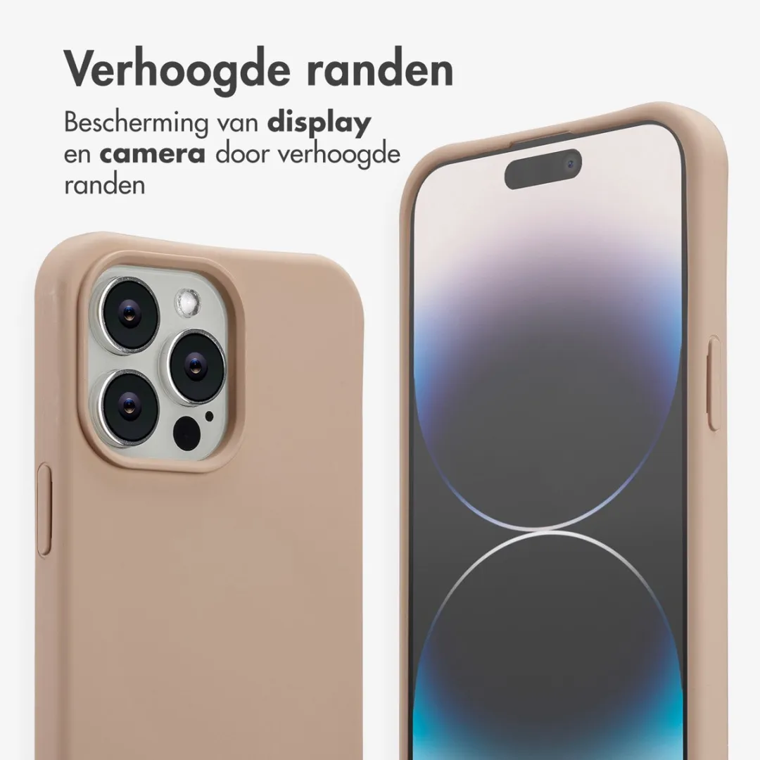 Imoshion Hoesje iPhone 14 Pro Max - Nude Beige
