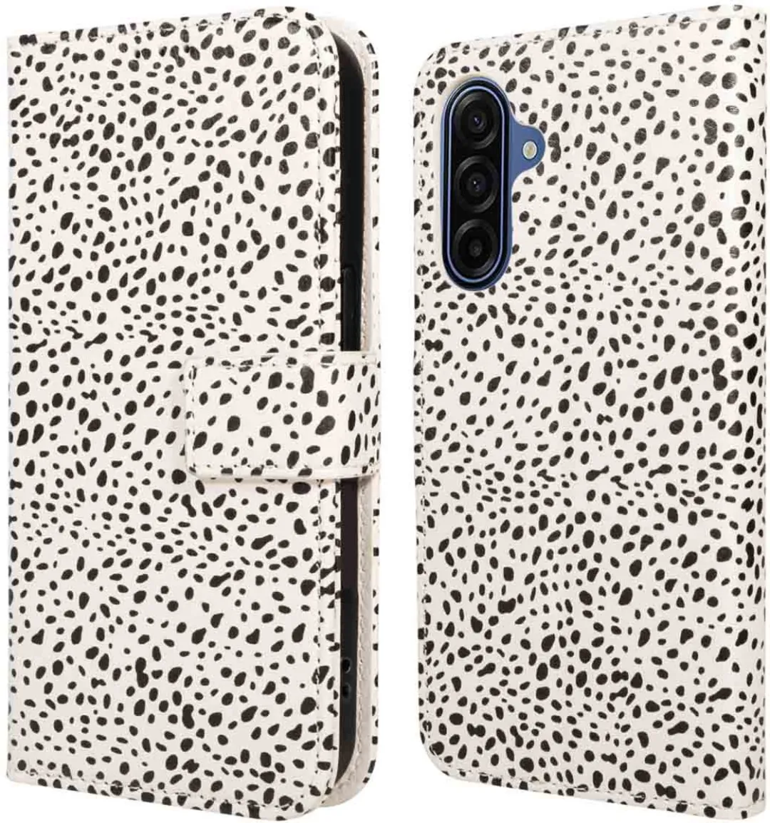 Imoshion Galaxy A17 Hoesje Desert Dots - 3 Pasjes