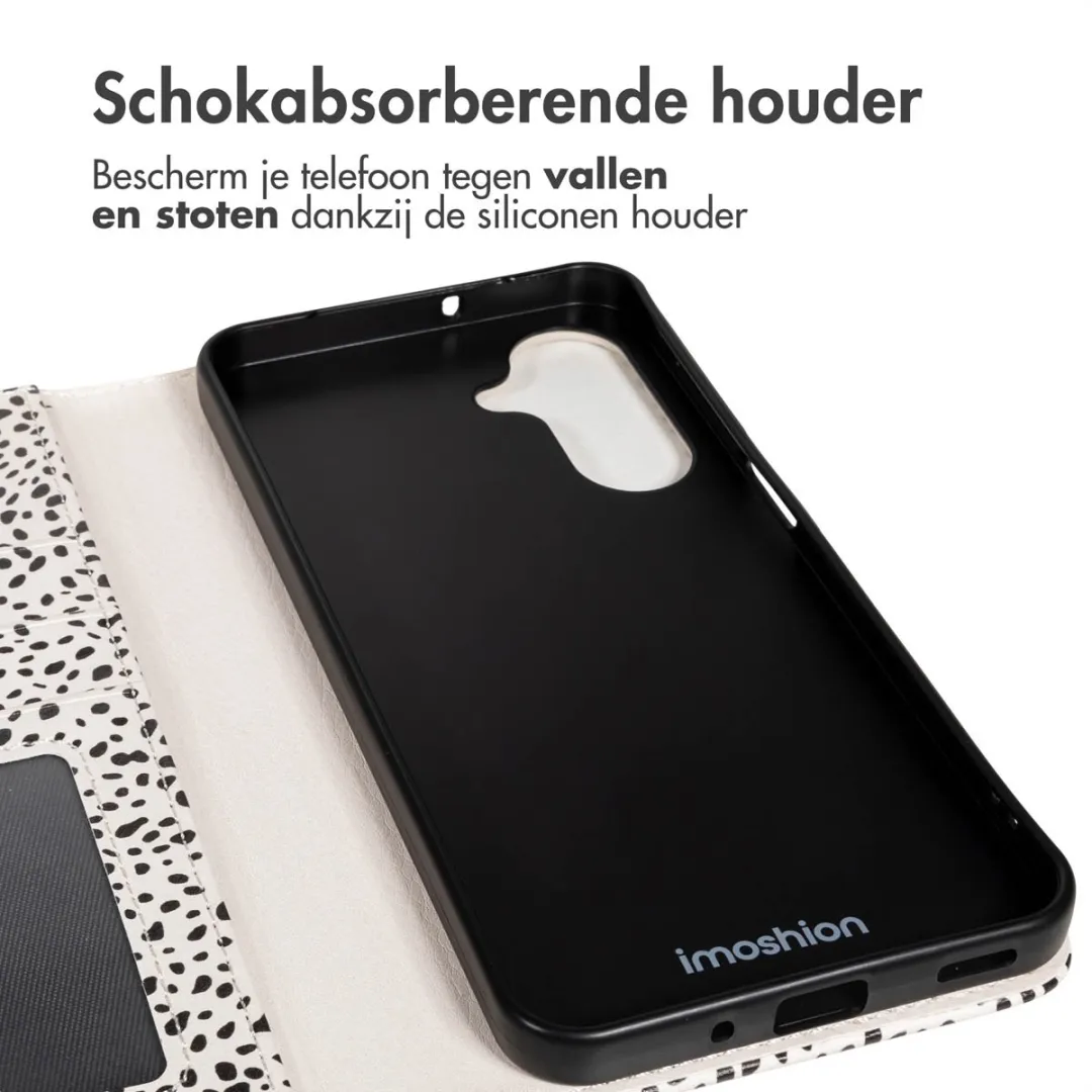 Imoshion Galaxy A17 Hoesje Desert Dots - 3 Pasjes