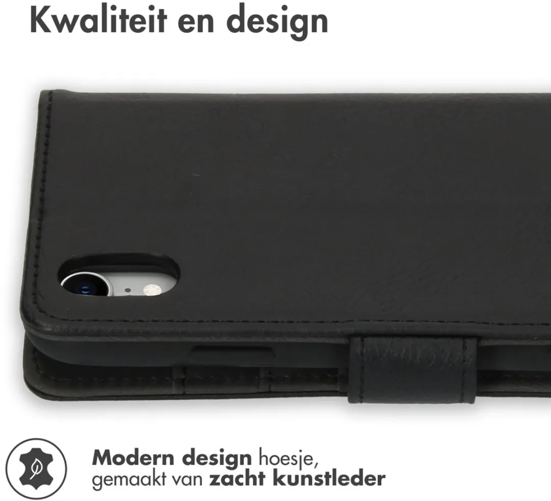 Imoshion Hoesje iPhone XR - 3 Pasjes - Zwart