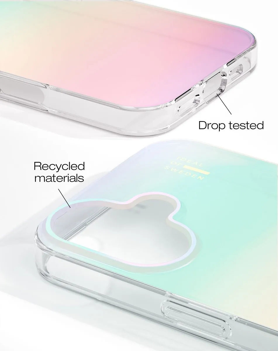 iDeal of Sweden Clear Case Mid iPhone 16 - IDCLC-I2461-527 - Shimmer