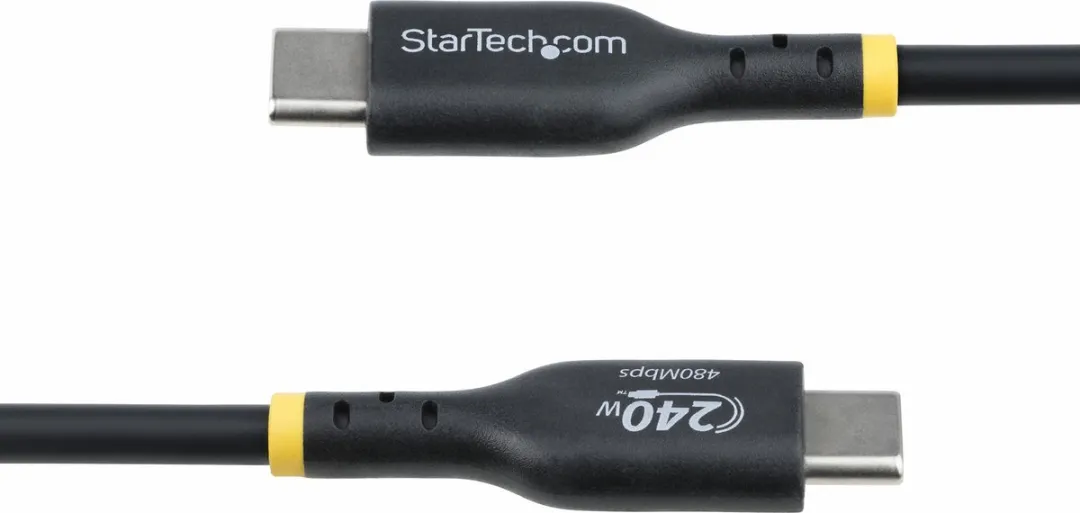 Startech USB2EPR4M USB-C Laadkabel 240W PD EPR - 4m - Zwart