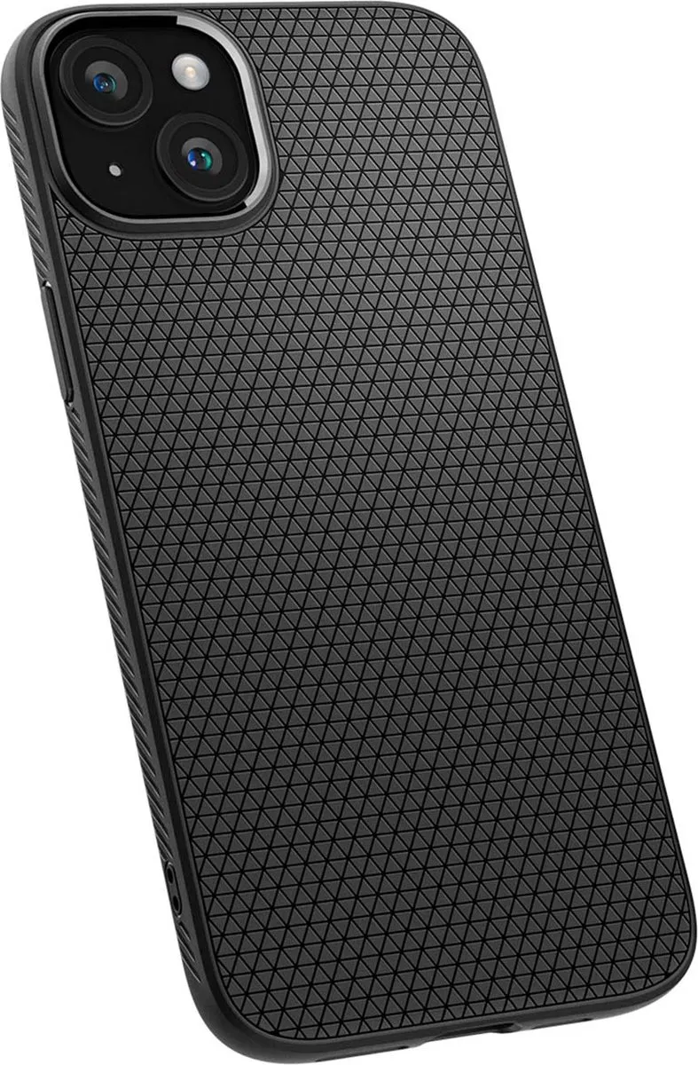 Spigen Liquid Air Case ACS06790 iPhone 15 - Zwart