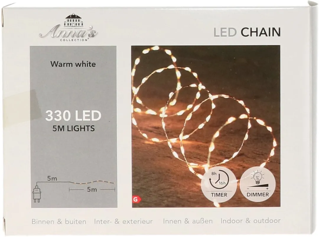 Anna's Collection Draadverlichting 330 LED