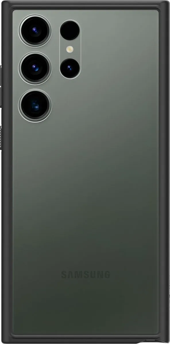 Spigen Ultra Hybrid ACS05618 Hoesje - Samsung Galaxy S23 Ultra - Zwart
