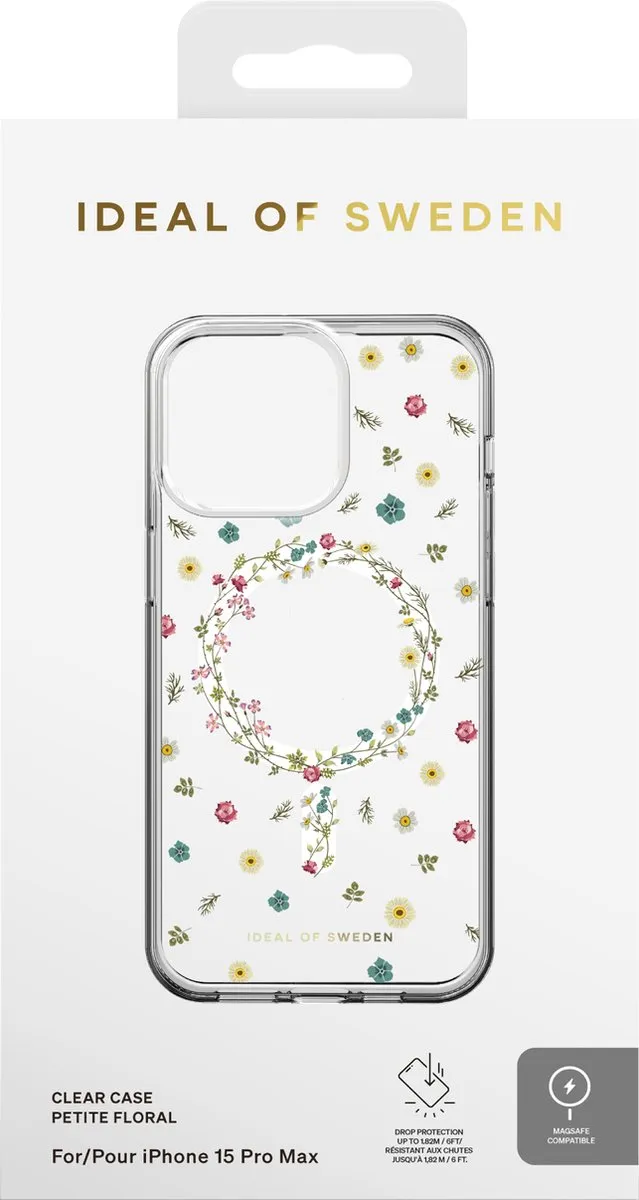 iDeal of Sweden Mirror Case IDCLCMS-I2367P-507 - iPhone 15 Pro Max - Petite Floral - afbeelding 6 van 6