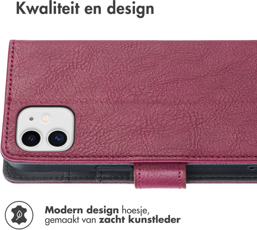 Imoshion Hoesje iPhone 11 - 3 Pasjes - Bordeaux