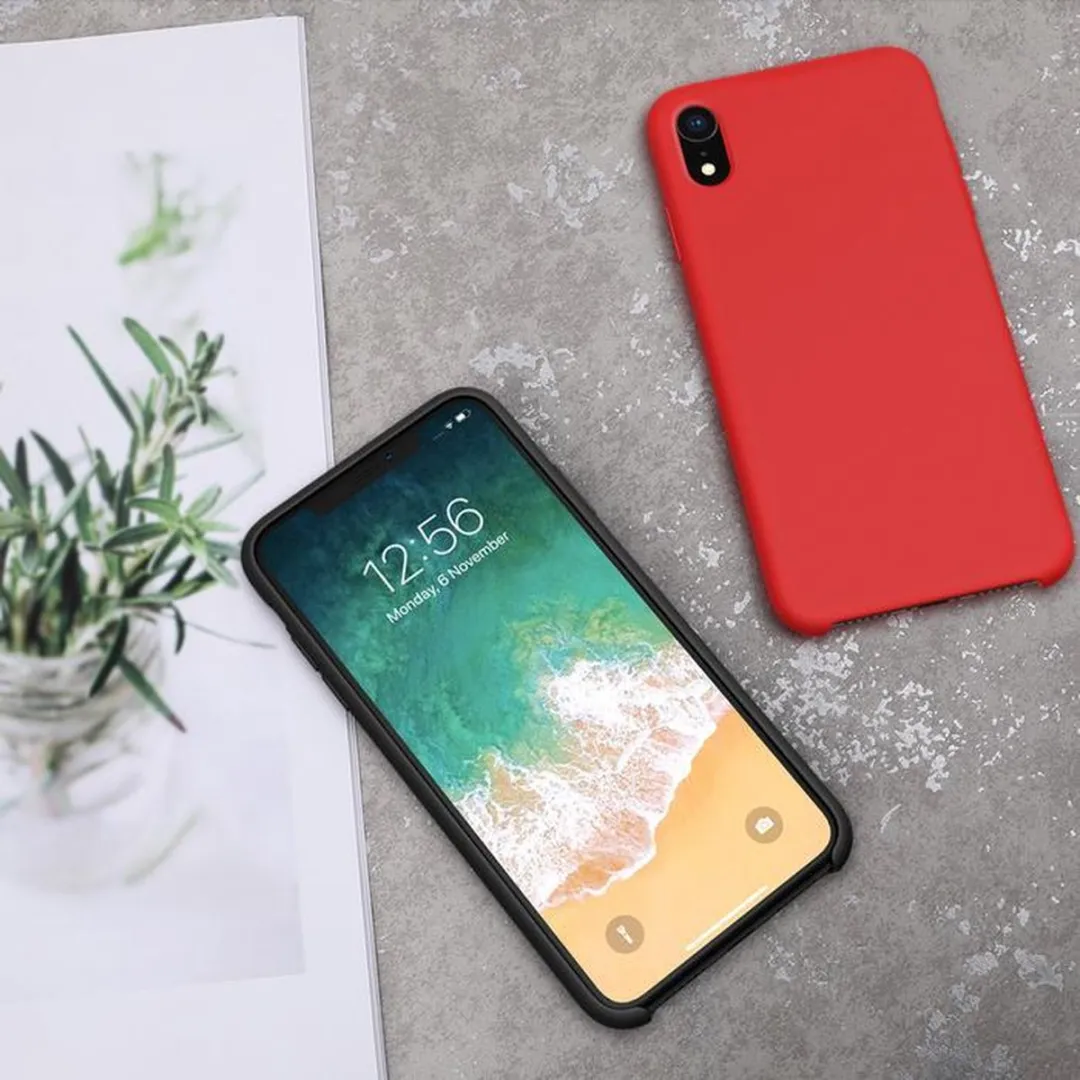 Nillkin Flex Silicone HardCase iPhone XR - Rood - afbeelding 4 van 5