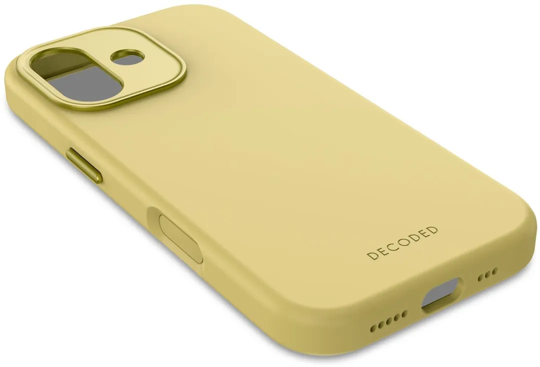Decoded Siliconen Hoesje iPhone 17 - Yuma Geel - D25IPO17BCS9YW