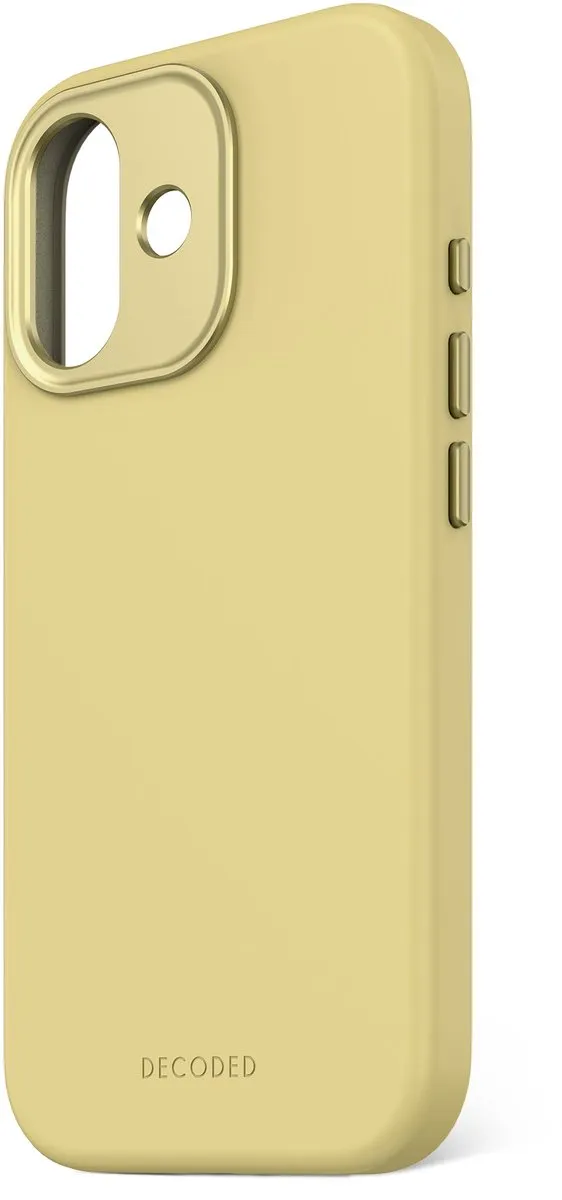 Decoded Siliconen Hoesje iPhone 17 - Yuma Geel - D25IPO17BCS9YW