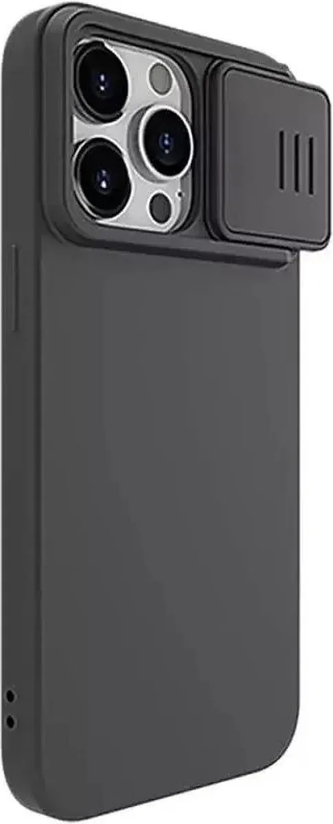 Nillkin CamShield Hoesje iPhone 15 Pro - MagSafe - Zwart