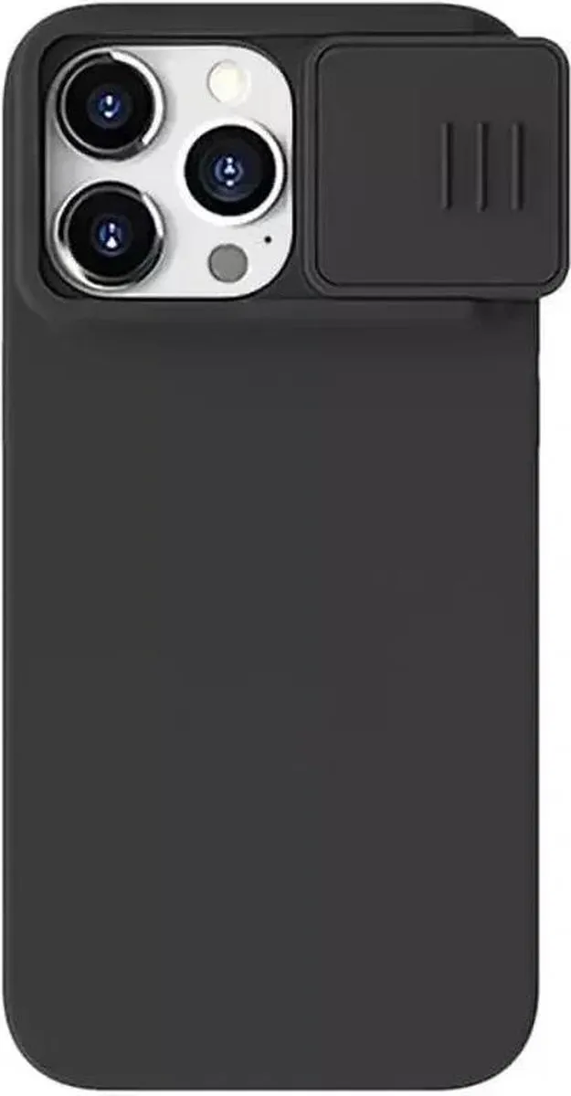 Nillkin CamShield Hoesje iPhone 15 Pro - MagSafe - Zwart