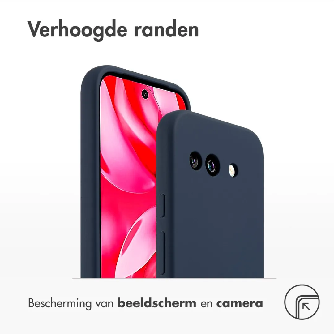 Accezz Hoesje Google Pixel 9a - Donkerblauw