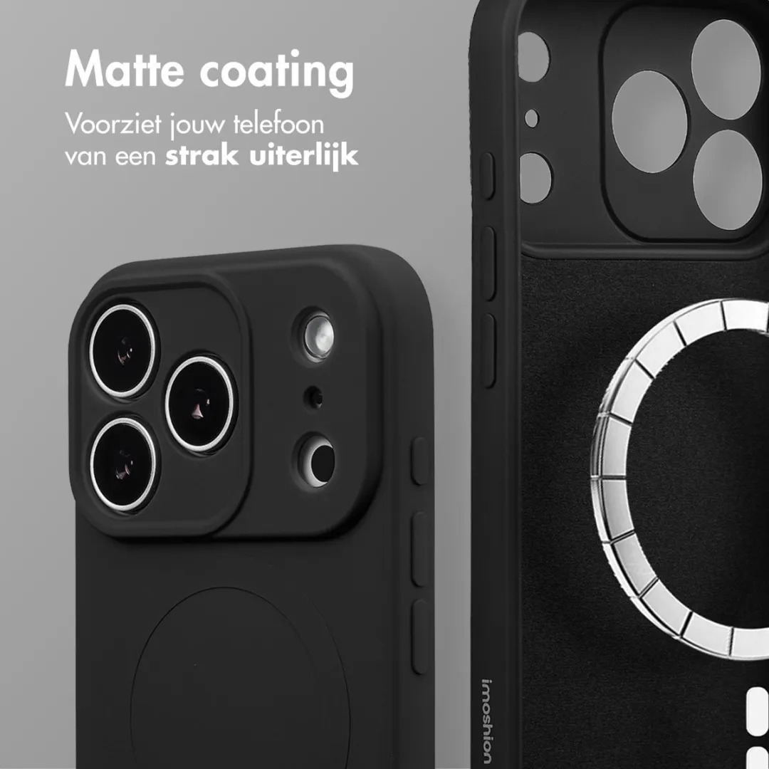 Imoshion Hoesje iPhone 17 Pro - MagSafe Zwart