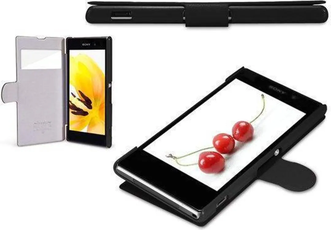 Nillkin Xperia Z1 Luxe Leather Flip Case