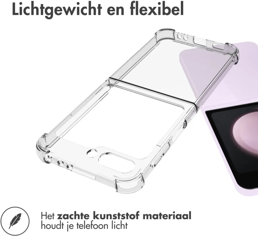 Imoshion Hoesje Samsung Galaxy Z Flip 6 - Transparant
