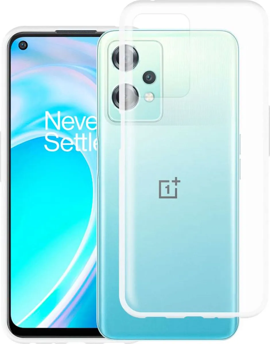 Just in Case Cazy Hoesje OnePlus Nord CE 2 Lite - Siliconen - Transparant
