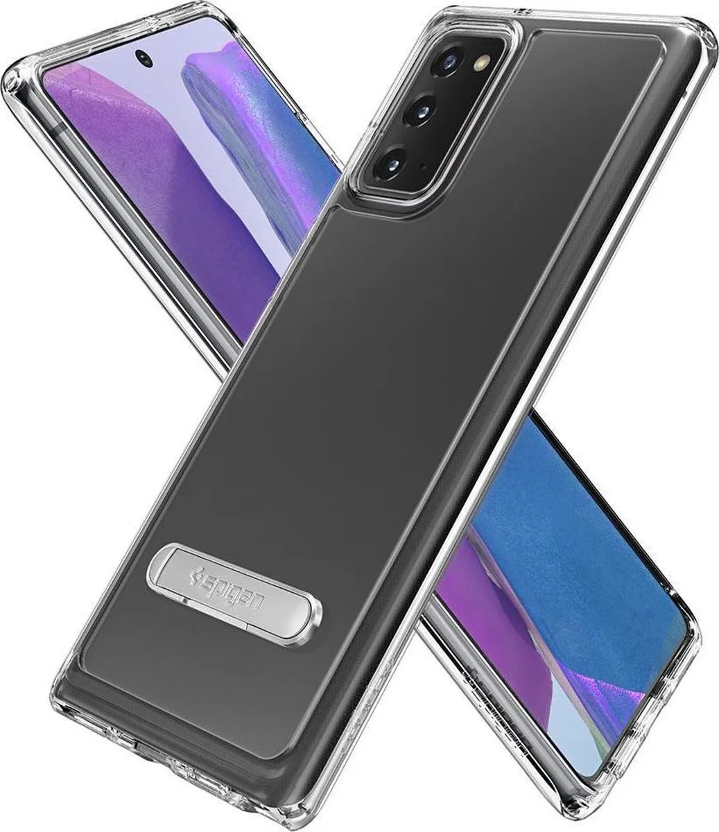 Spigen Ultra Hybrid S ACS01421 Hoesje - Samsung Galaxy Note20 - Transparant - afbeelding 6 van 6
