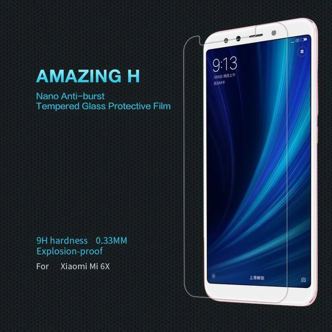 Nillkin DisplayFolio 9H Tempered Glass Xiaomi Mi A2 - afbeelding 4 van 6