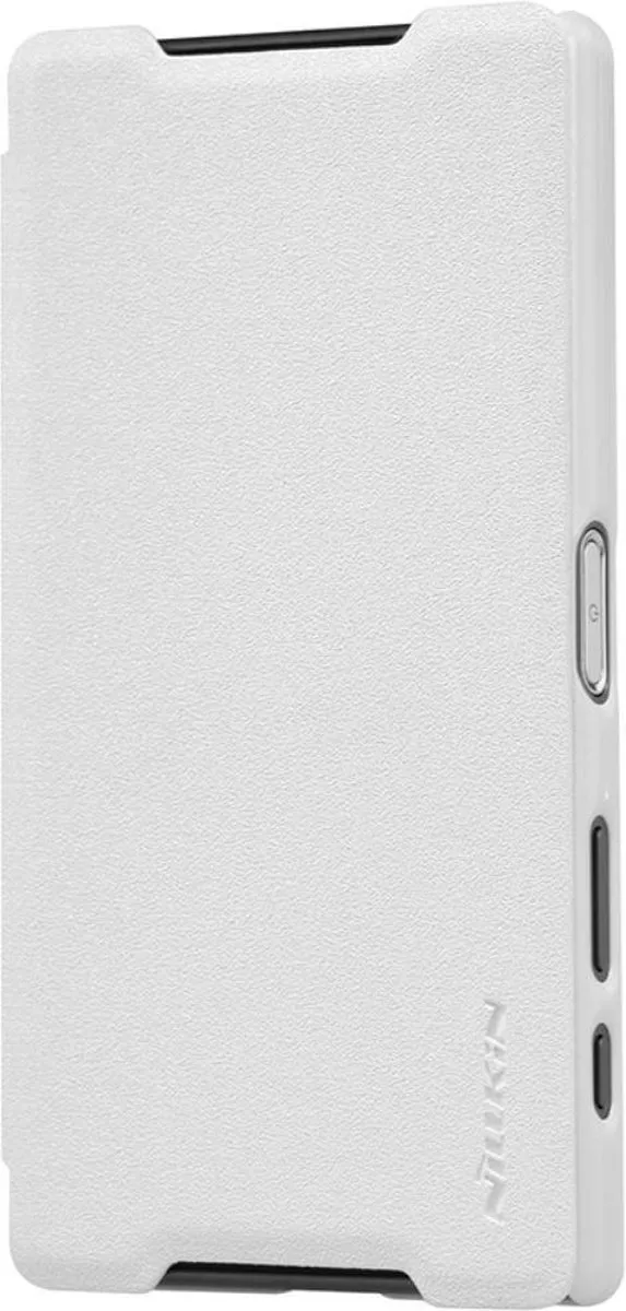 Nillkin Leather Case Sony Xperia Z5 Compact - Wit