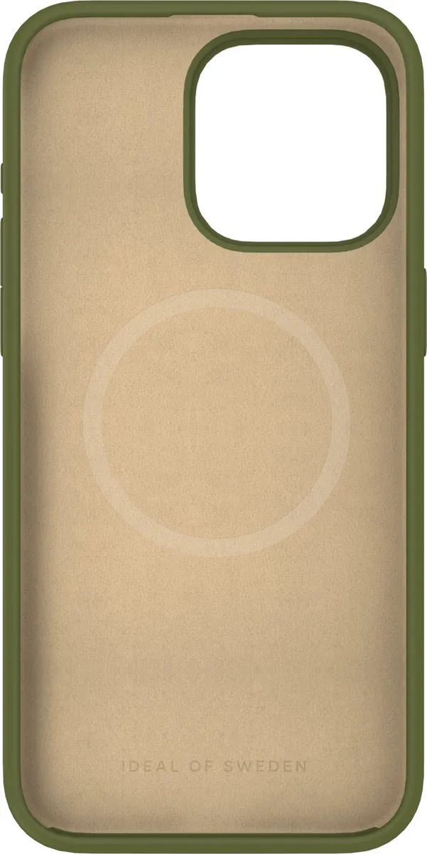 iDeal of Sweden Silicone Case MagSafe iPhone 15 Pro Max - Khaki
