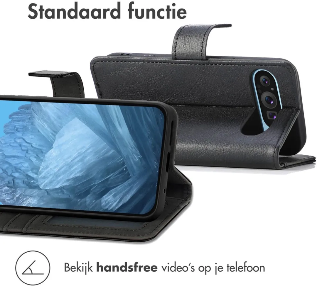Imoshion Hoesje Google Pixel 9 Pro XL - 3 Pasjes - Zwart