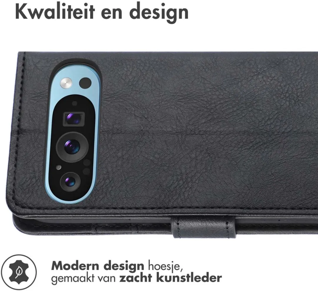 Imoshion Hoesje Google Pixel 9 Pro XL - 3 Pasjes - Zwart