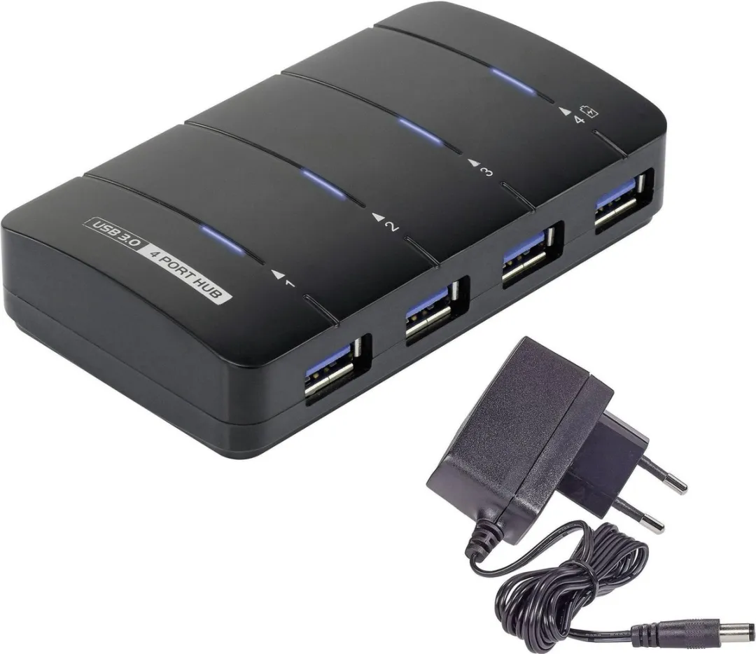 Renkforce RF-3016752 USB-hub 4 Poorten USB 3.0