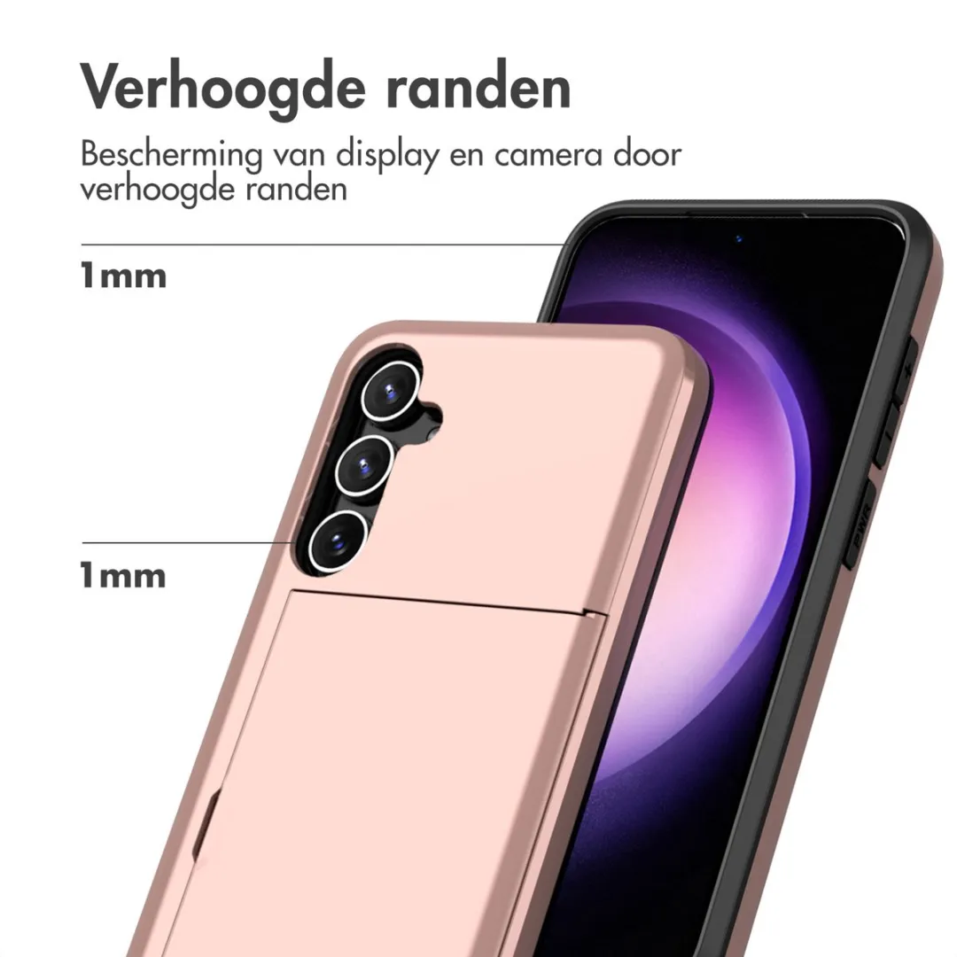 Imoshion Hoesje Samsung Galaxy S23 FE - Rosé Goud - 2 Pasjes - afbeelding 6 van 6