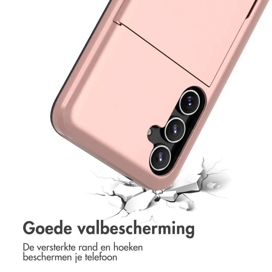 Imoshion Hoesje Samsung Galaxy S23 FE - Rosé Goud - 2 Pasjes