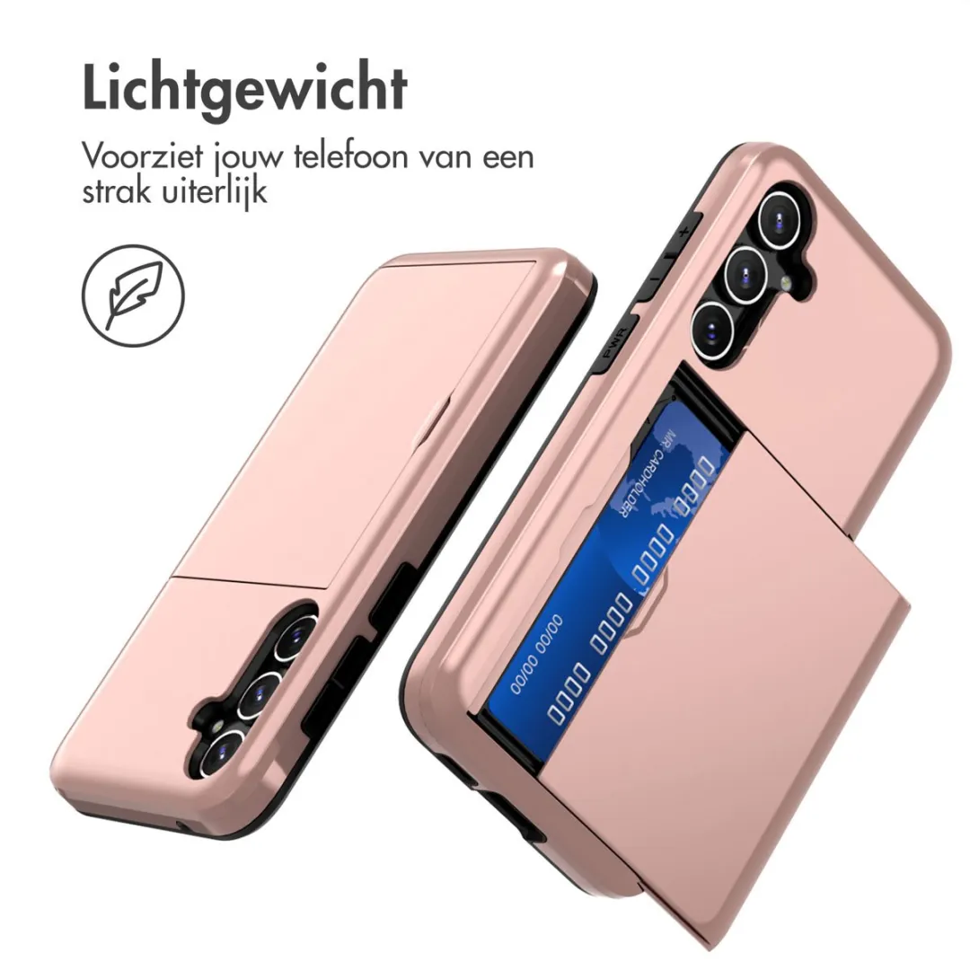 Imoshion Hoesje Samsung Galaxy S23 FE - Rosé Goud - 2 Pasjes