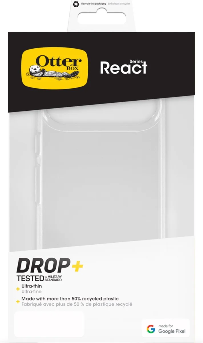 OtterBox React Backcover 77-95612 - Hoesje Transparant