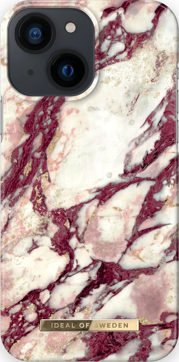 iDeal of Sweden Fashion Case iPhone 13 Mini Calacatta Ruby Marble - afbeelding 2 van 3