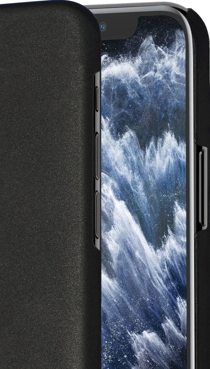 Azuri Metallic Cover iPhone 11 Pro - Zwart - AZCOVMETIPH11PRO-BLK